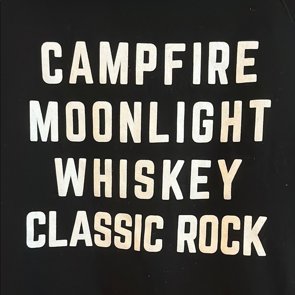 Stylish Black Campfire Hoodie size small - Picture 3 of 12